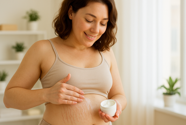 cara hilangkan stretch mark​